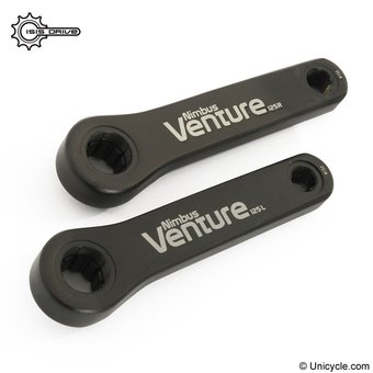 kliky Nimbus Venture2 150mm černé - 